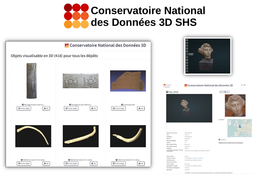 Conservatoire National de Données 3D